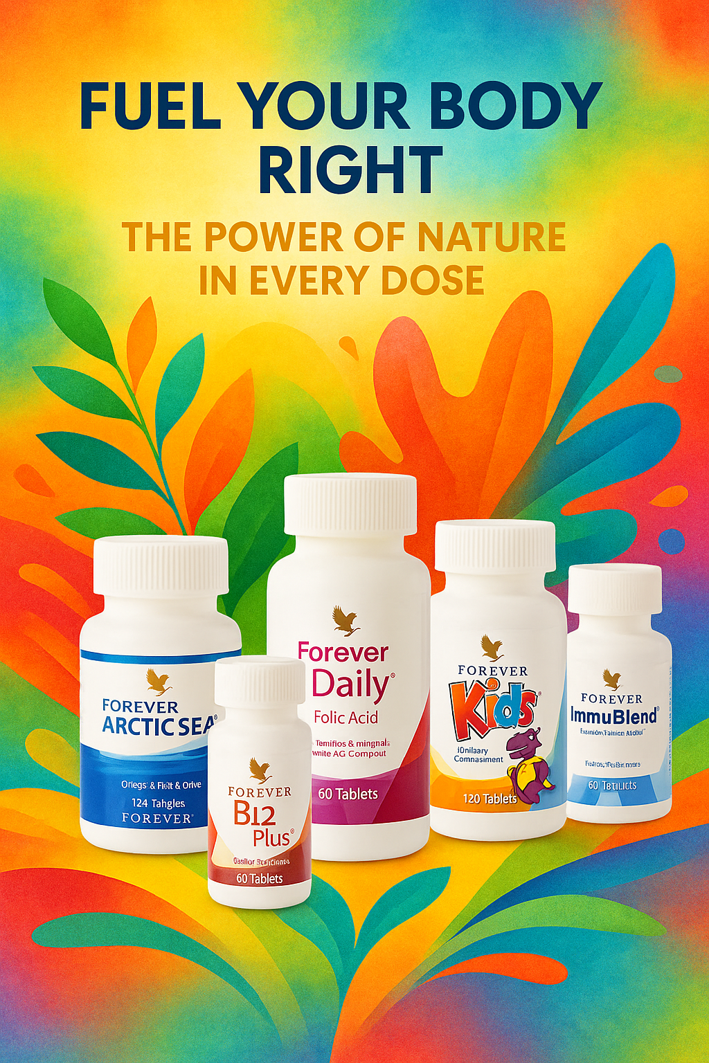 Fuel Your Body Right with Forever Nutrition Products – The Power of Nature in Every Dose
